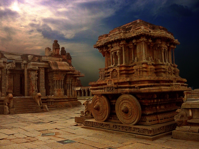 Hampi,  Karnataka, India. Group of Monuments